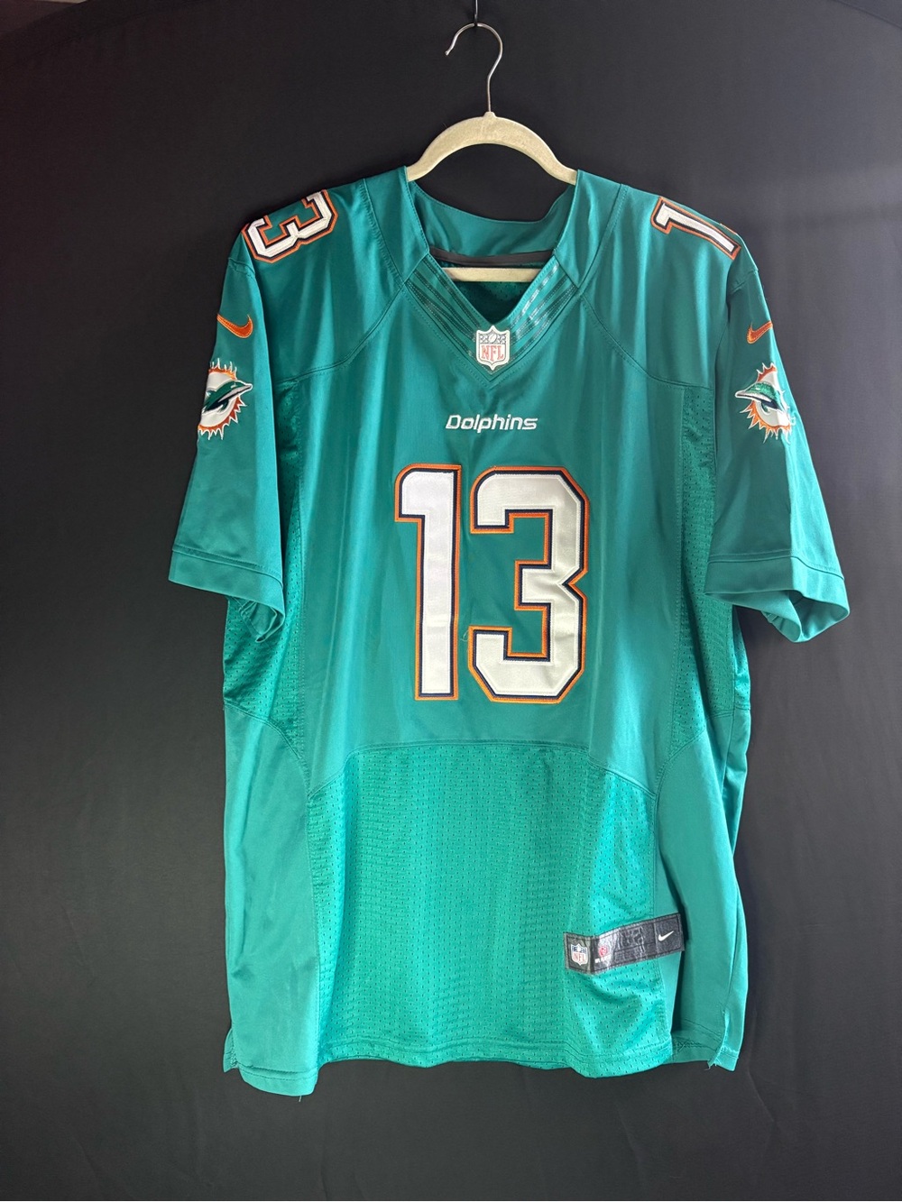 Nike Miami Dolphins #13 Dan Marino Football Jersey Size 52